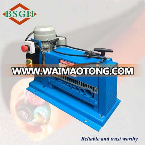 only $175/set ! 1HP automatic Cable Wire Stripper Machine / automatic Scrap Copper Wire Stripping Machine